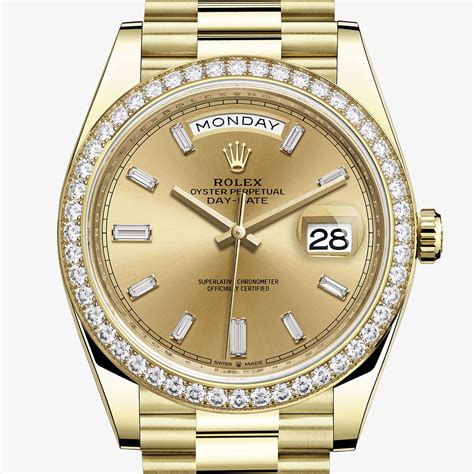 rolex 40 mm gold day date